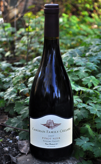 Canihan 2007 Sonoma Valley Pinot Noir 750ml Wine Bottle