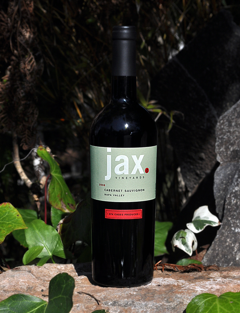 JAX Vineyards 2006 Cabernet Sauvignon 750ml Wine Bottle