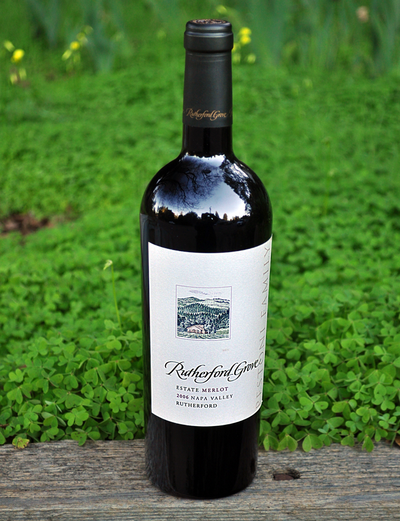 Rutherford Grove 2006 Napa Valley Estate Merlot 750ml Wine Bottle
