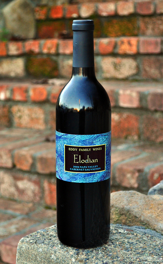 Tom Eddy 2006 Elodian Napa Valley Cabernet Sauvignon 750ml Wine Bottle