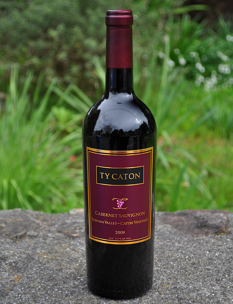 Ty Caton 2009 Sonoma Valley Cabernet Sauvignon 750ml Wine Bottle