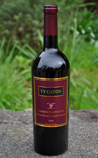 Ty Caton 2009 Sonoma Valley Cabernet Sauvignon 750ml Wine Bottle