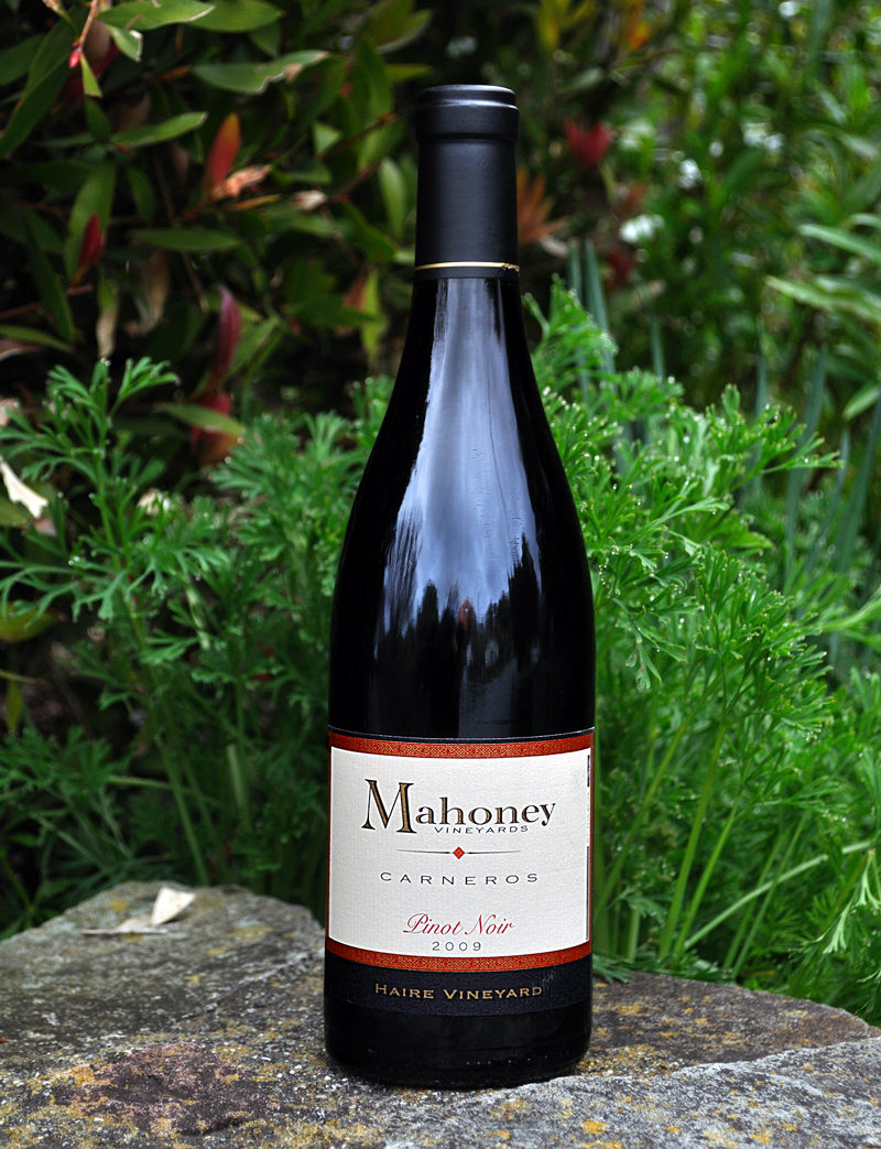 Mahoney Vineyards 2009 Carneros Pinot Noir 750ml Wine Bottle
