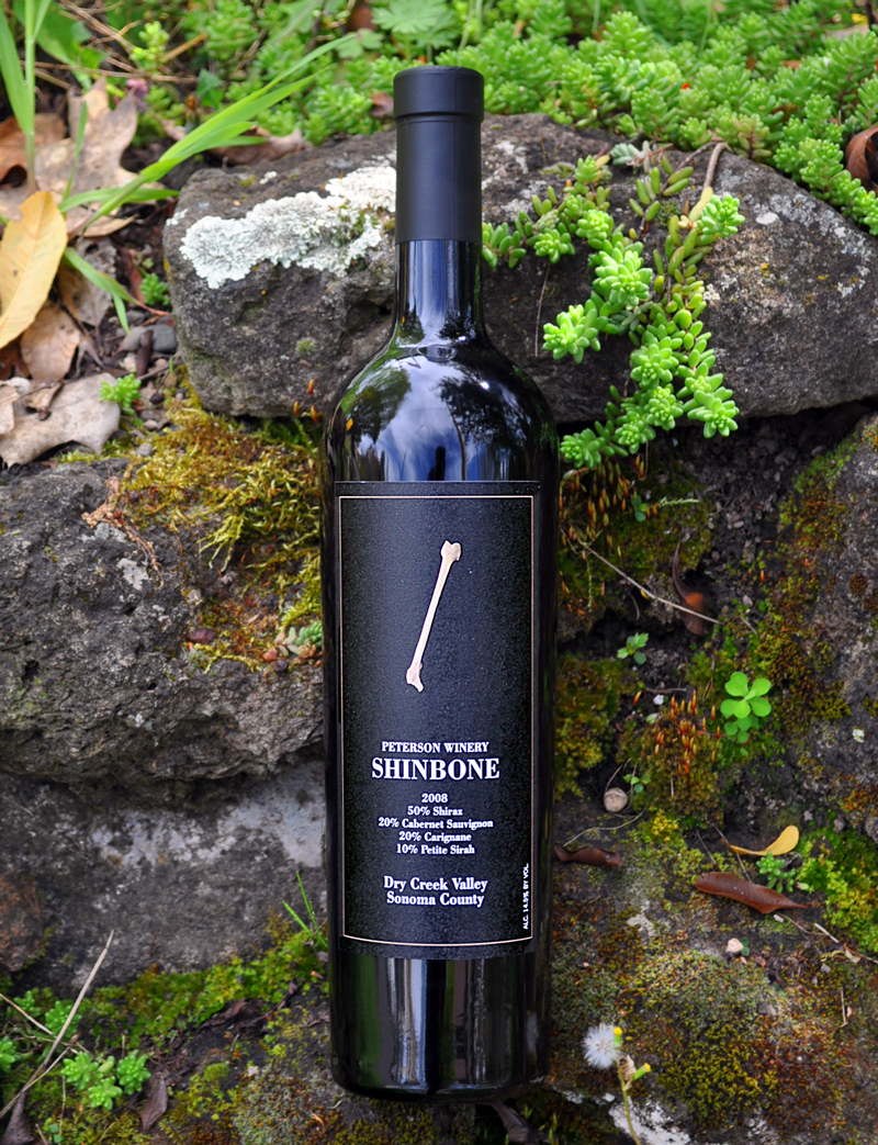 Peterson 2008 Shinbone Shiraz/Cab Blend 750ml Wine Bottle