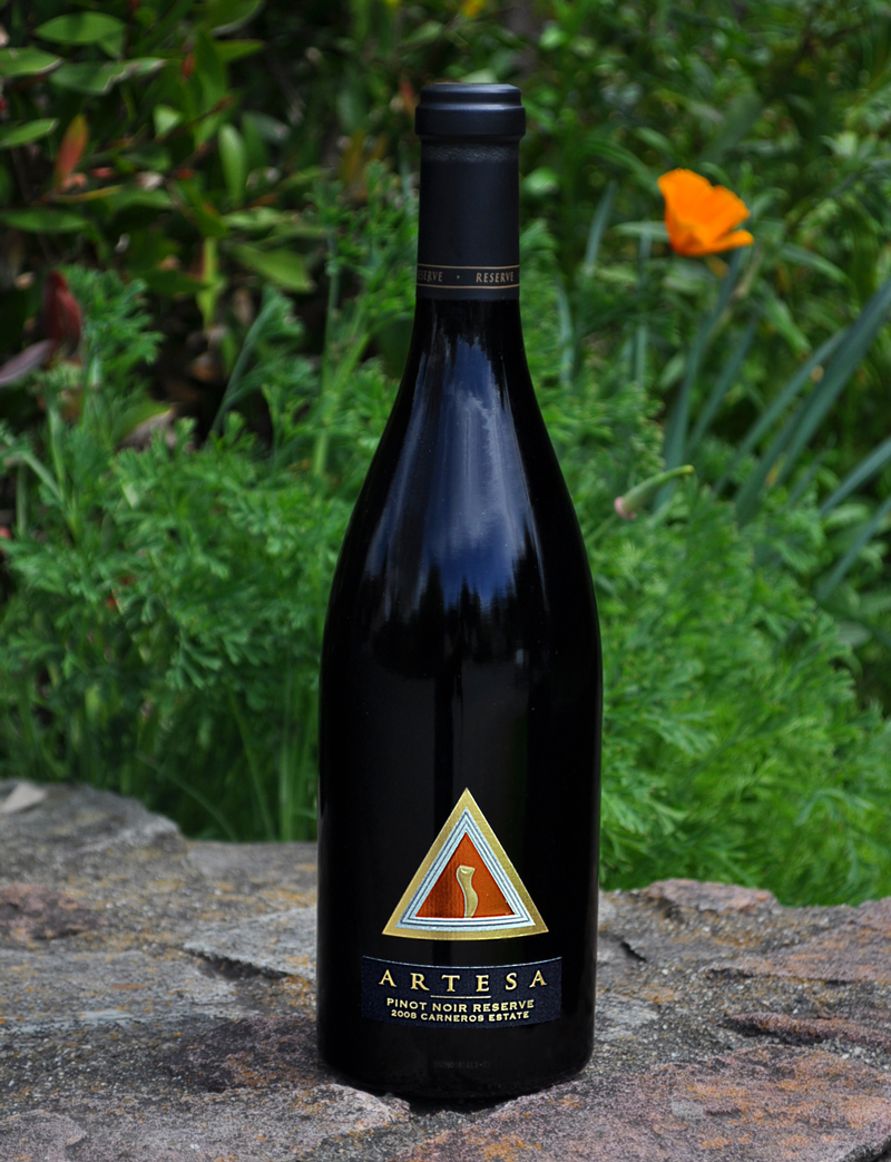 Artesa 2008 Carneros Estate Reserve Pinot Noir 750ml Wine Bottle