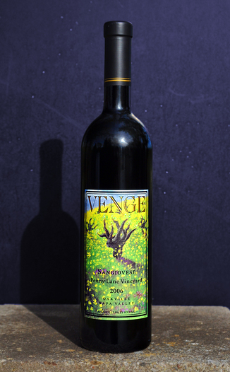 Venge Vineyards 2006 Penny Lane Vineyard Sangiovese 750ml Wine Bottle