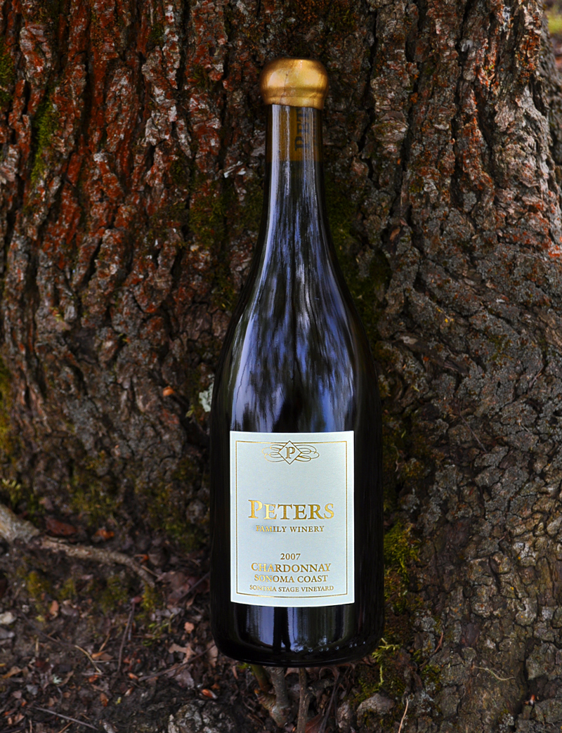 Peters Family Winery 2007 'Sonoma Stage Vineyard' Chardonnay 750ml Wine Bottle