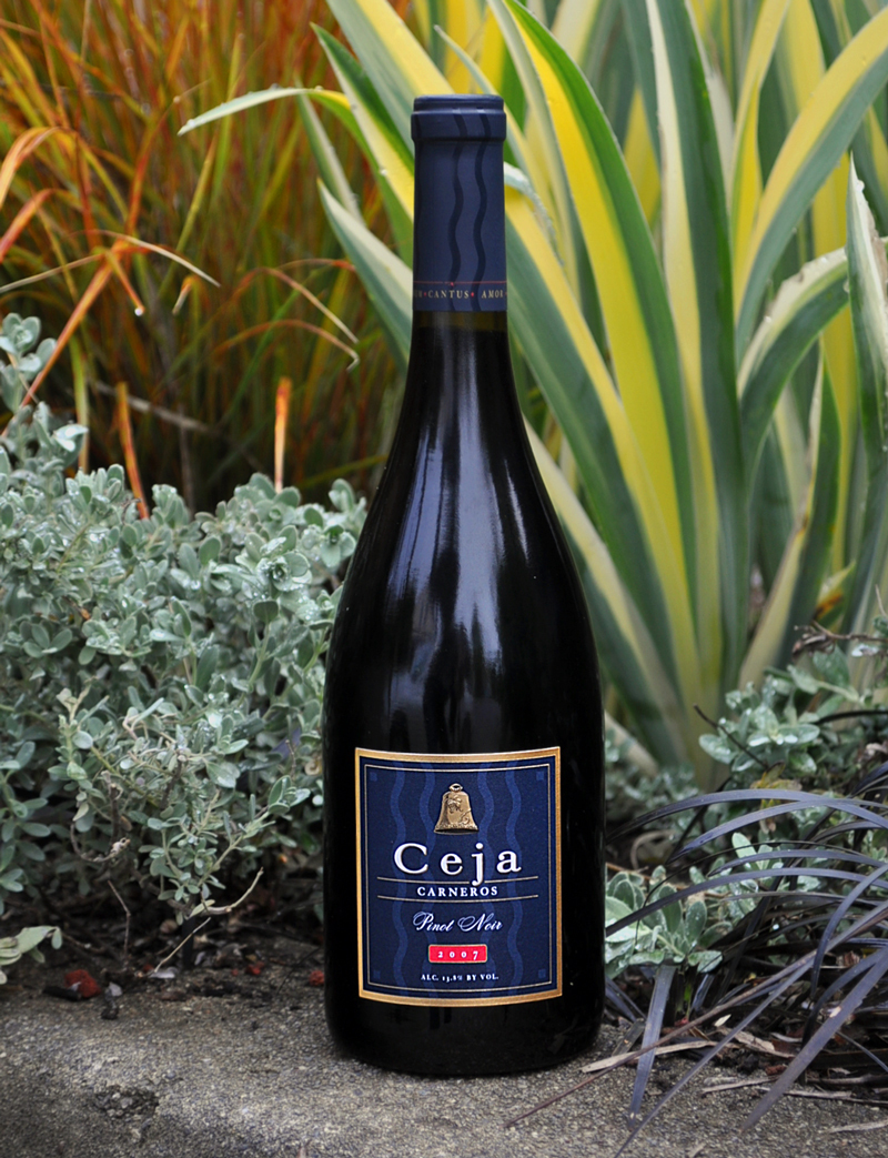 Ceja Vineyards 2007 Carneros Pinot Noir 750ml Wine Bottle