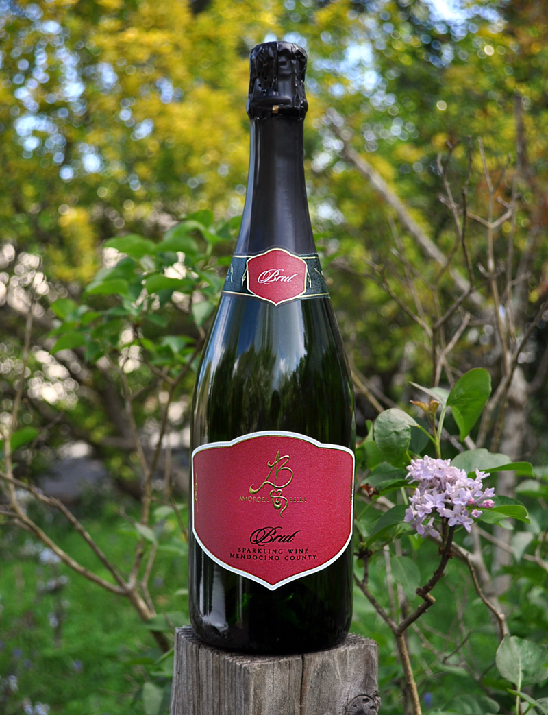 Amorosa Bella NV Mendocino Sparkling Brut 750ml Wine Bottle