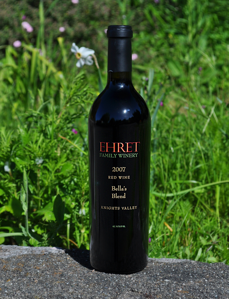 Ehret Family Winery 2007 Bella's Blend 750ml Wine Bottle