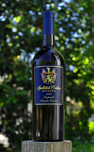 Spelletich Cellars 2006 Amador County Reserve Zinfandel 750ml Wine Bottle
