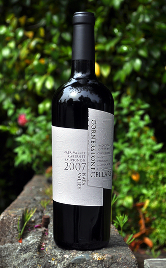 Cornerstone Cellars 2007 Napa Valley Cabernet Sauvignon 750ml Wine Bottle