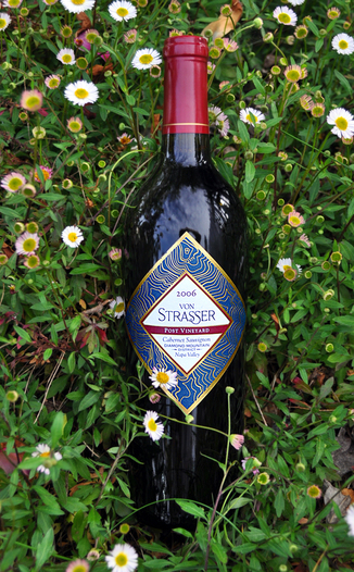 von Strasser Winery 2006 Post Cabernet Sauvignon 750ml Wine Bottle