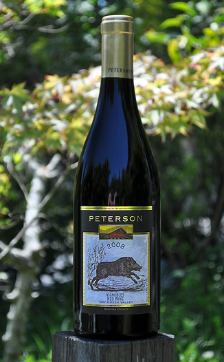 Peterson 2008 Vignobles Red Wine 750ml Wine Bottle