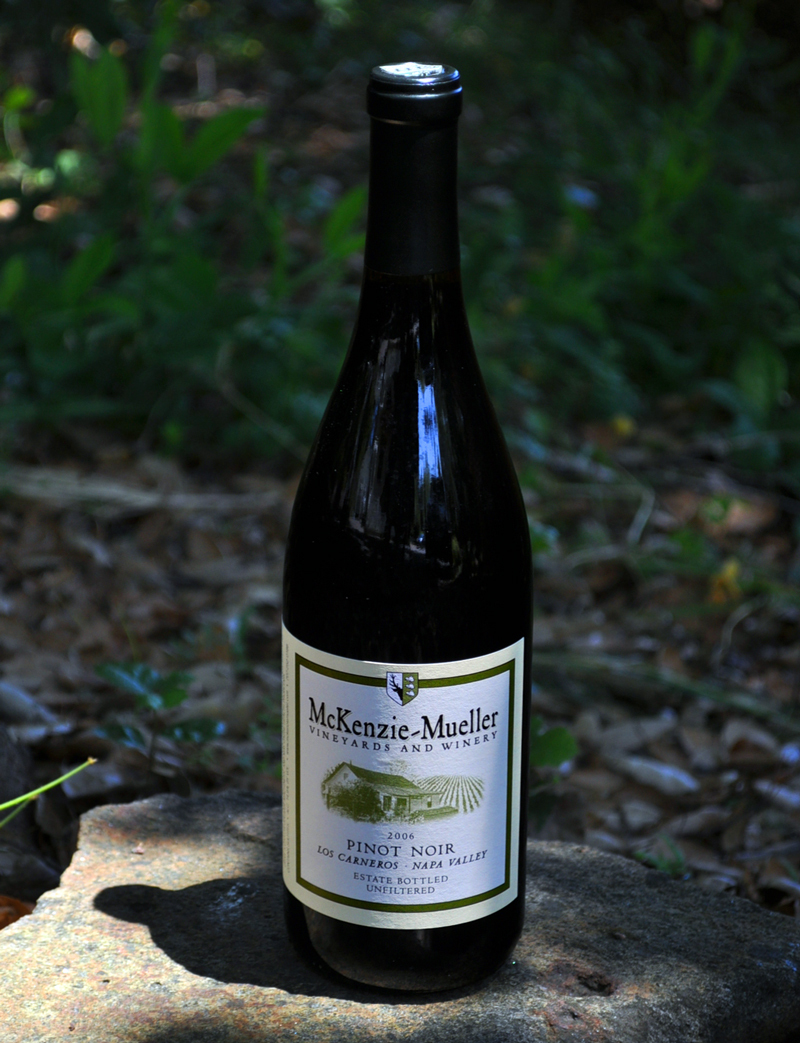 McKenzie-Mueller 2006 Los Carneros Pinot Noir 750ml Wine Bottle