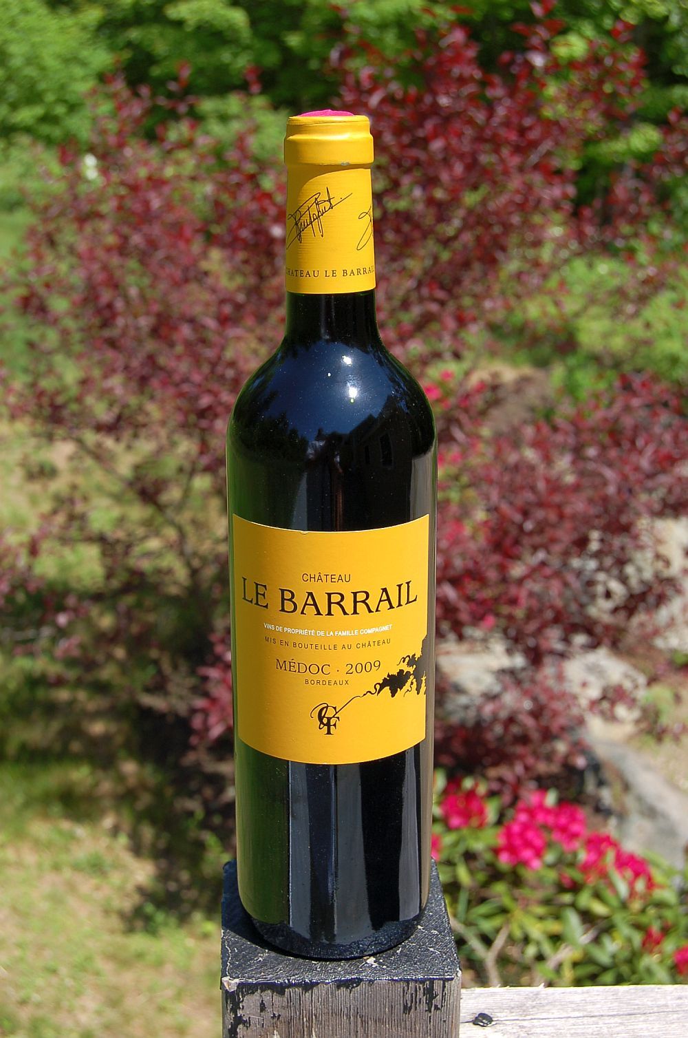 Château Le Barrail 2009 Médoc AOC 750ml Wine Bottle