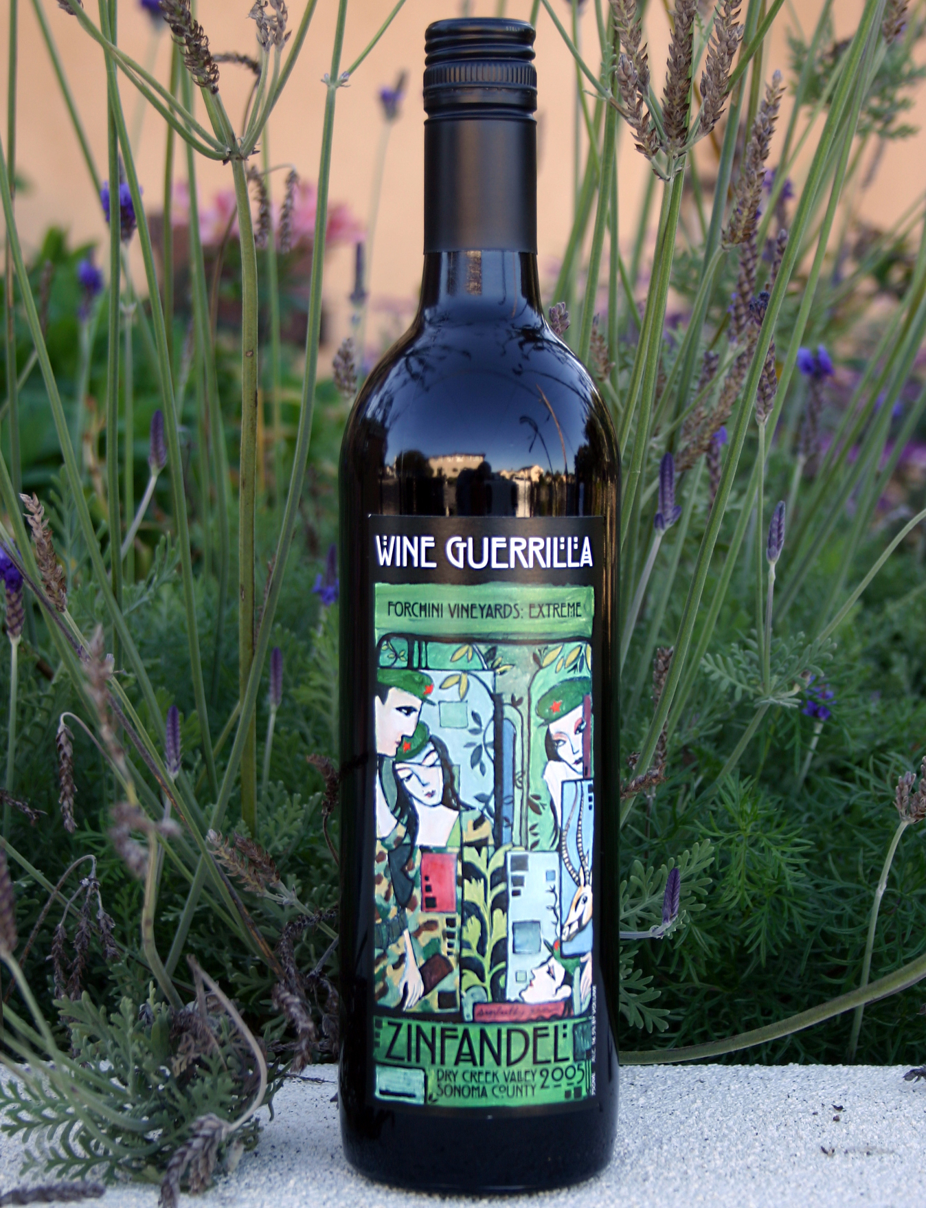 Wine Guerrilla 2005 Extreme 750ml Wine Bottle