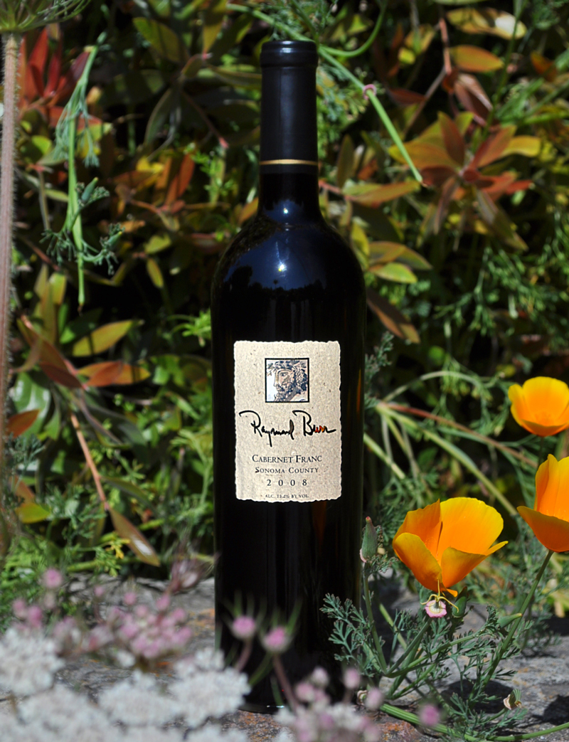 Raymond Burr Vineyards 2008 Dry Creek Valley Cabernet Franc 750ml Wine Bottle