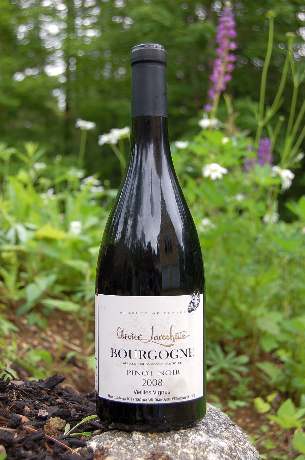 Olivier Larochette 2008 Bourgogne Vieilles Vignes 750ml Wine Bottle