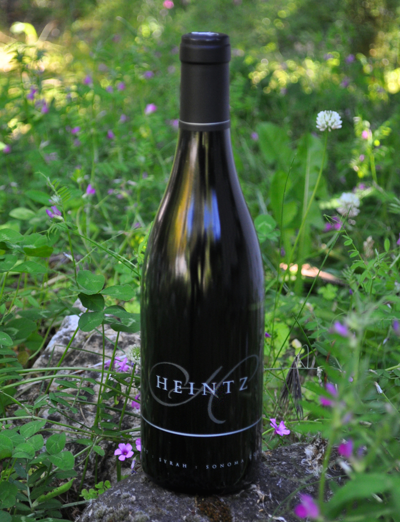 Charles Heintz Vineyards 2007 Sonoma Coast Syrah 750ml Wine Bottle