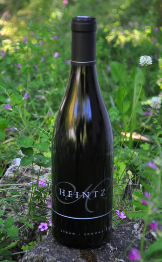 Charles Heintz Vineyards 2007 Sonoma Coast Syrah 750ml Wine Bottle