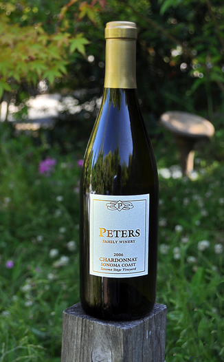 Peters Family Winery 2006 'Sonoma Stage Vineyard' Chardonnay 750ml Wine Bottle