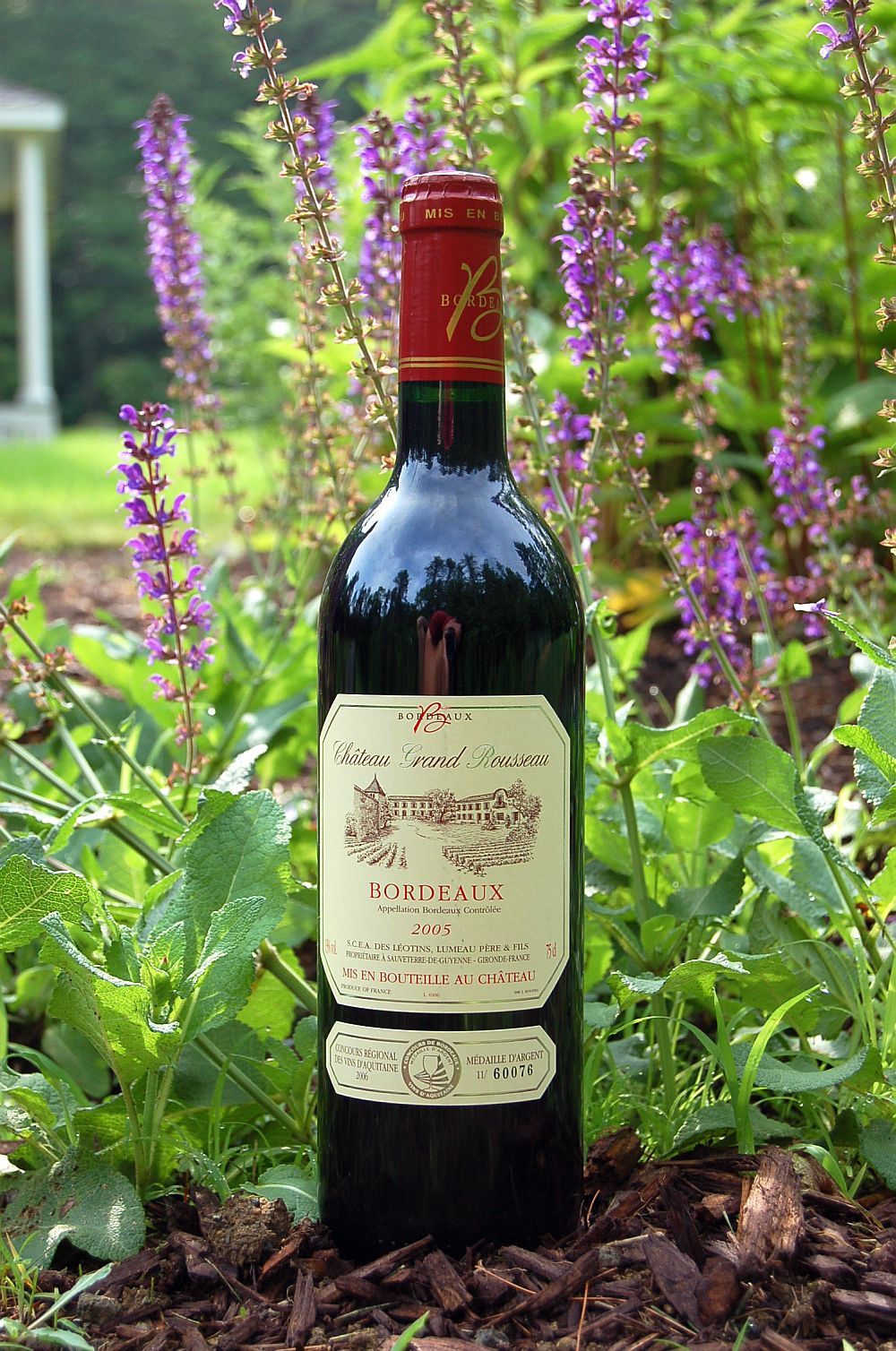 Chateau Grand Rousseau 2005 Bordeaux 750ml Wine Bottle