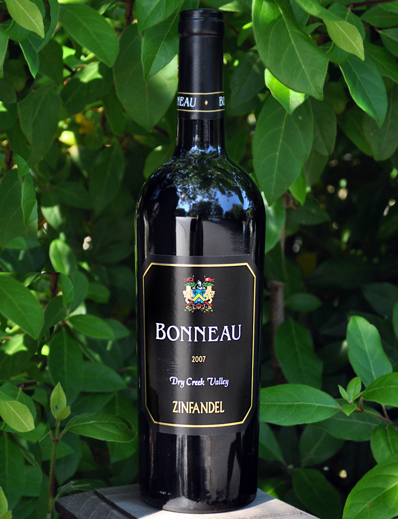 Bonneau 2007 Dry Creek Valley Zinfandel 750ml Wine Bottle
