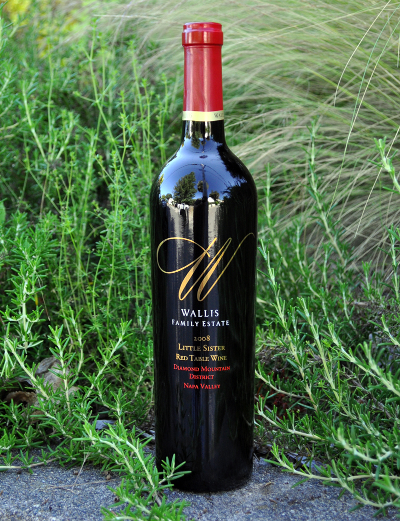 Wallis Family Estate 2008 'Little Sister Red Wine' 750ml Wine Bottle