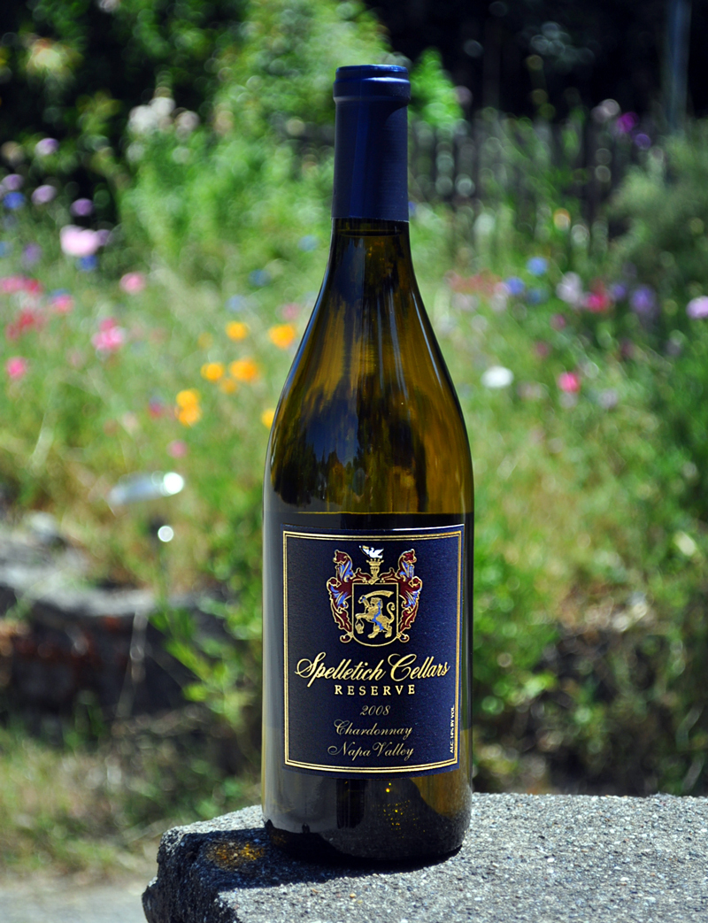 Spelletich Cellars 2008 Napa Valley Reserve Chardonnay 750ml Wine Bottle