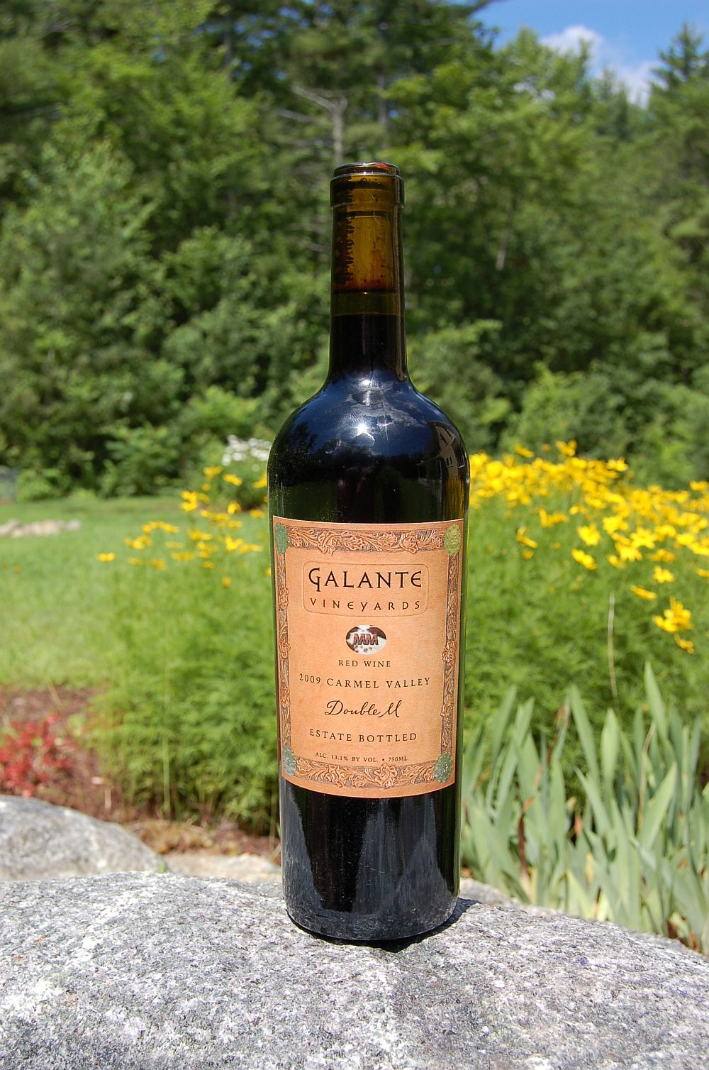 Galante Vineyards 2009 'Double M' Malbec/Merlot Red Wine 750ml Wine Bottle
