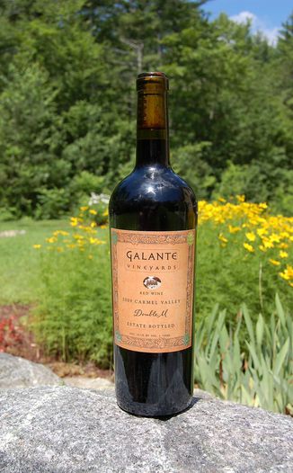 Galante Vineyards 2009 'Double M' Malbec/Merlot Red Wine 750ml Wine Bottle