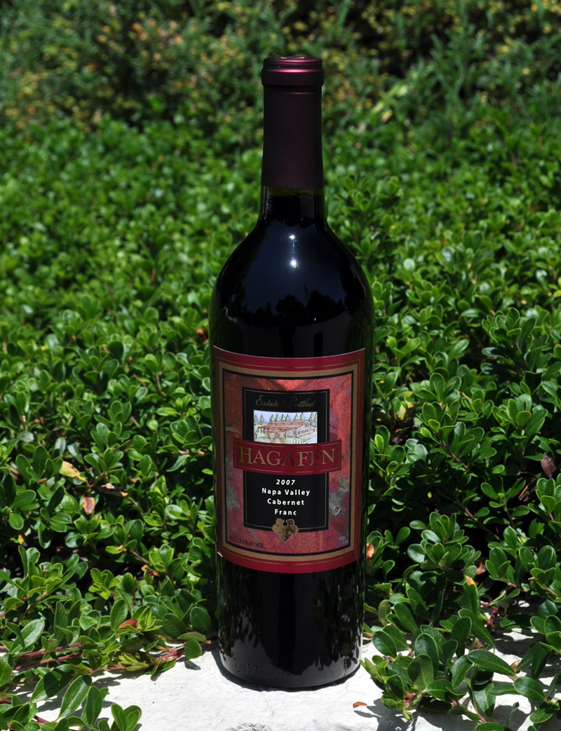 Hagafen Cellars 2007 Napa Valley Cabernet Franc 750ml Wine Bottle