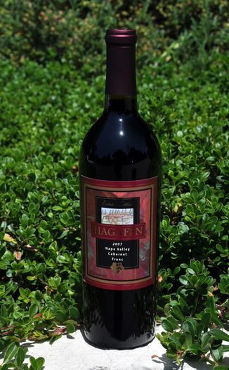 Hagafen Cellars 2007 Napa Valley Cabernet Franc 750ml Wine Bottle