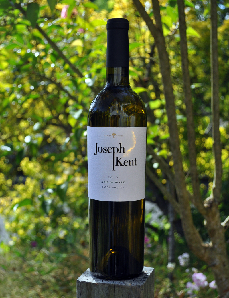 Joseph Kent Wines 2010 'Joie De Vivre' Sauvignon Blanc 750ml Wine Bottle