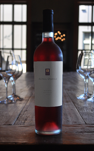 Alpha Omega 2010 Napa Valley Rose Wine 750ml Wine Bottle