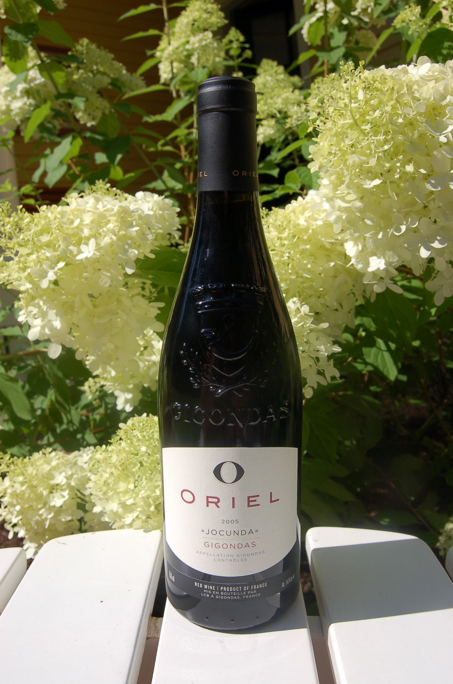 Oriel Wines 2005 Jocunda Gigondas AOC 750ml Wine Bottle