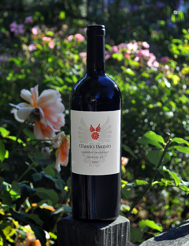 Mario Bazan Cellars 2005 Napa Valley Cabernet Sauvignon 750ml Wine Bottle