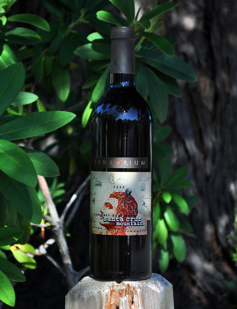Sensorium Wines 2006 Santa Cruz Mountains Cabernet Sauvignon 750ml Wine Bottle