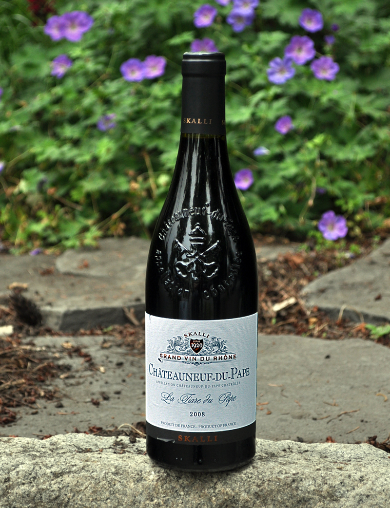 Skalli Grand Vin du Rhone 2008 'La Tiare du Pape' Châteauneuf-du-Pape 750ml Wine Bottle