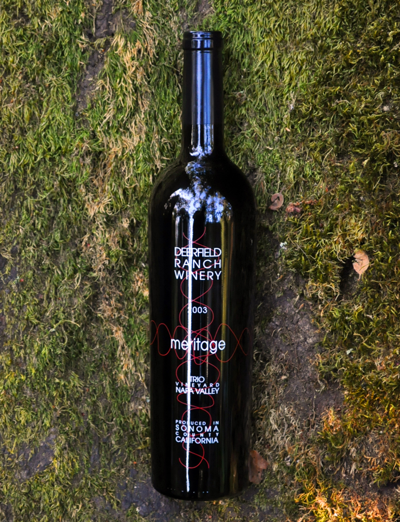 Deerfield Ranch 2003 Trio Meritage 750ml Wine Bottle
