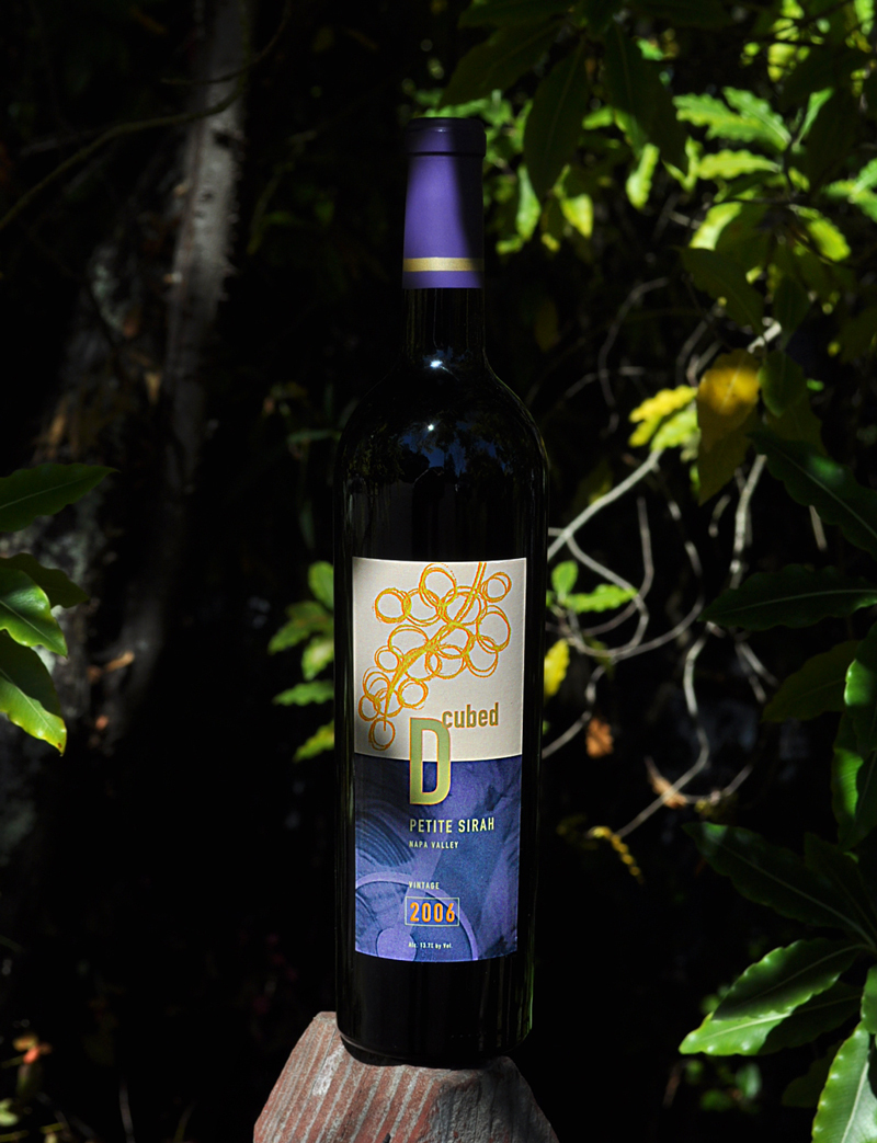 D-Cubed Cellars 2006 Napa Valley Petite Sirah 750ml Wine Bottle