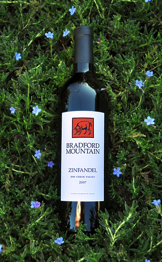 Bradford Mountain Winery 2007 Dry Creek Valley Zinfandel 750ml Wine Bottle