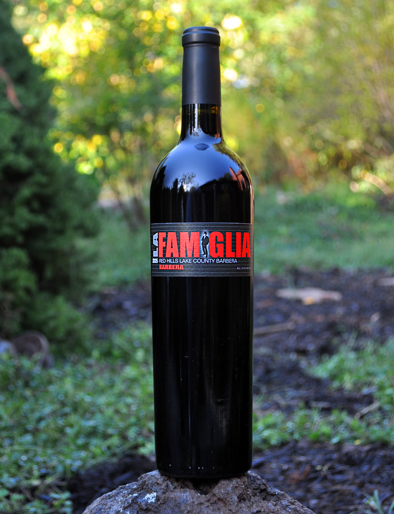 Armida Winery 2005 'La Famiglia' Red Hills Lake County Barbera 750ml Wine Bottle