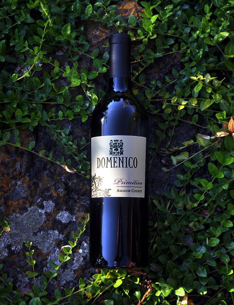 Domenico Wines 2007 Amador County Primitivo 750ml Wine Bottle