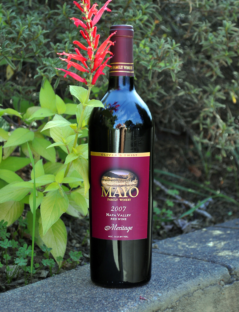 Mayo Family Winery 2007 Napa Valley Meritage 750ml Wine Bottle