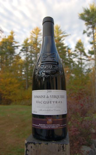 Domaine de Verquiere 2009 Vacqueyras Cru AOC Rouge 750ml Wine Bottle