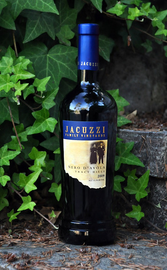 Jacuzzi Family Vineyards 2009 Nero D'Avola 750ml Wine Bottle