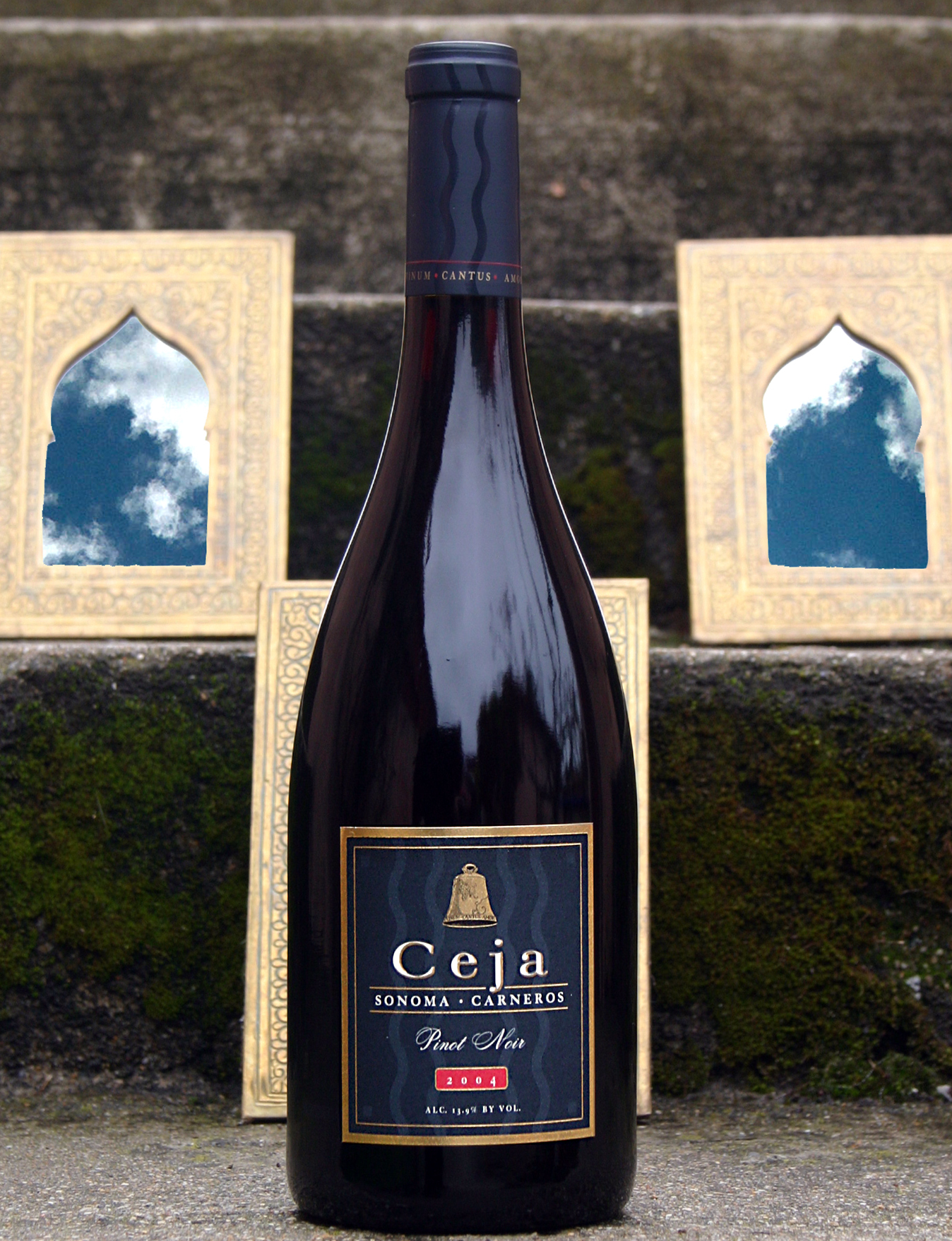 Ceja Vineyards 2004 Sonoma Carneros Pinot Noir 750ml Wine Bottle