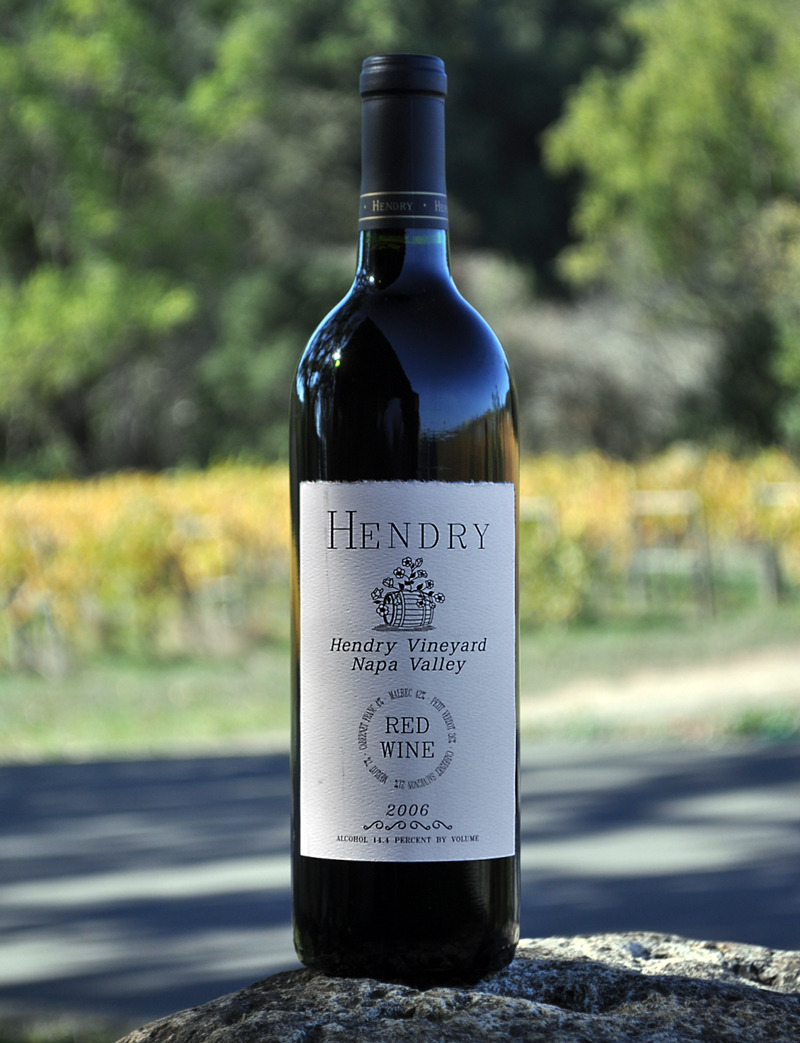 Hendry Ranch Wines 2006 Napa Valley Red Wine 750ml Wine Bottle